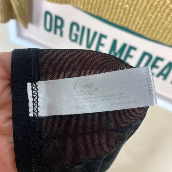 Sheer/Mesh Argyle Slip Dress - Picture 3 of 4